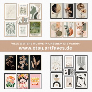 Poster Set - Beautiful Earth, multi-panel picture wall, nature wall art, living room decor pictures, by ARTFAVES® image 8