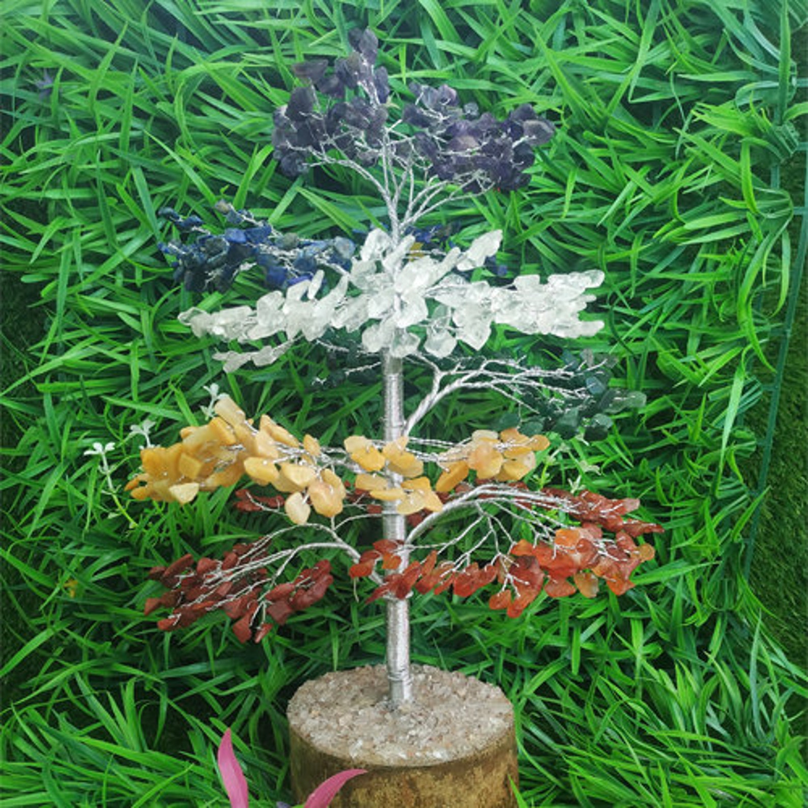 7 Chakra Gemstone Tree