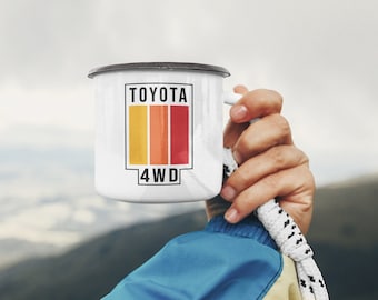 Toyota 4WD Enamel Mug