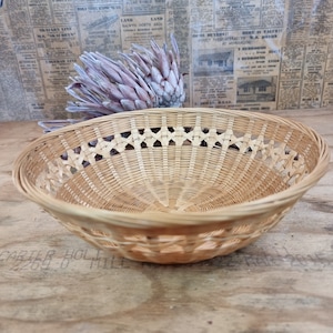 Vintage wicker basket.