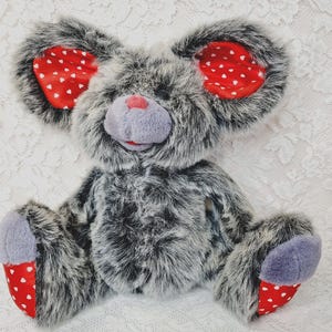 Spotty Dotty Mouse - Stash Jar. Hide away Jar.