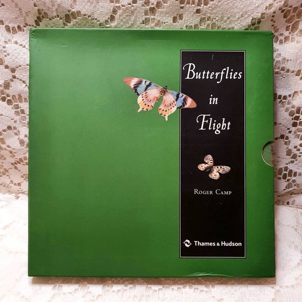 Butterflies in flight. Photography book.