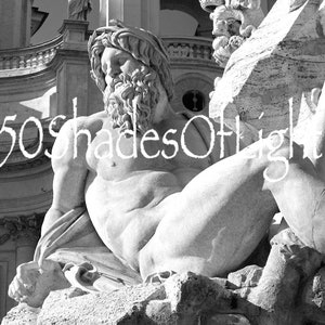 Four Rivers Fountain on Piazza Navona in Rome