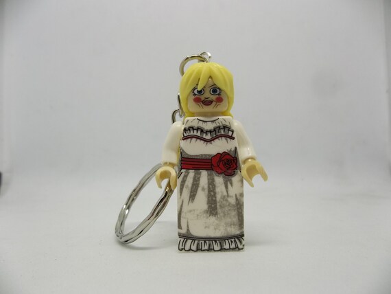 annabelle doll keychain