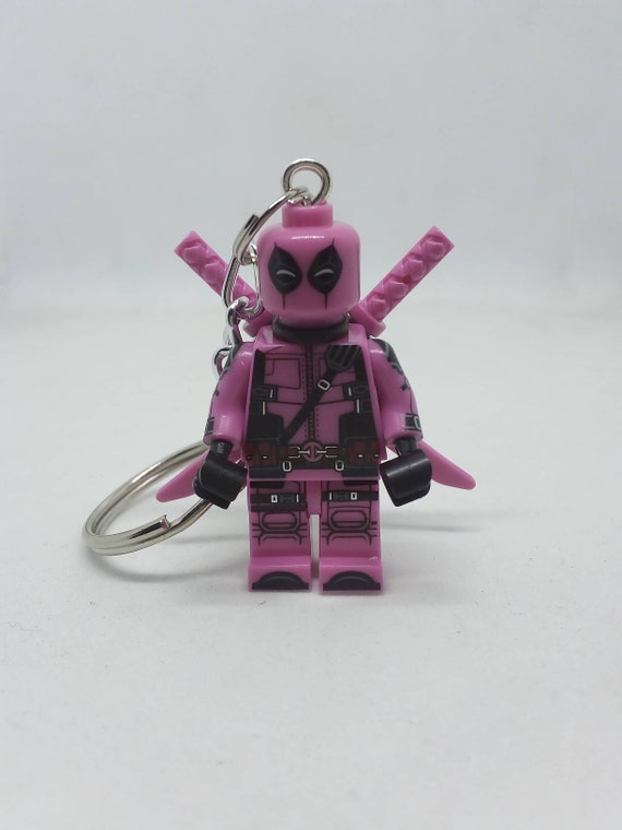 deadpool lego keyring