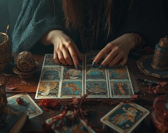 Lectura de Tarot - Consejos del Universo (3 cartas + Runas Nórdicas) - Descarga Digital