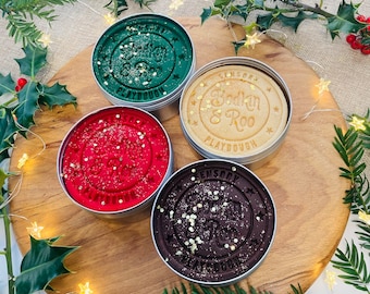 Christmas Sensory Dough Collection // Playdough set, Christmas play activities for kids,  Advent calendar ideas, Childrens Christmas Eve box