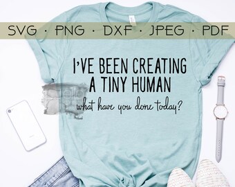 Download Pregnancy Reveal Svg Etsy