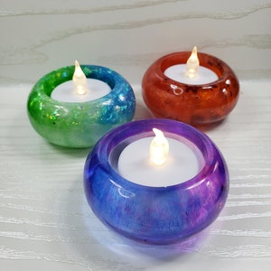 Resin Tealight Holders