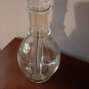 French Handblown Decanter