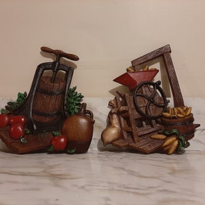 Vintage Homco Wall Hangings