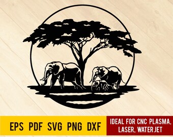 Free Free 86 Family Elephant Svg SVG PNG EPS DXF File