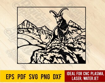 Free Free 200 Mountain Goat Svg SVG PNG EPS DXF File