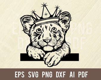 Download Lion Cub Svg Etsy