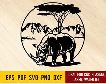 Download Rhino Svg Etsy