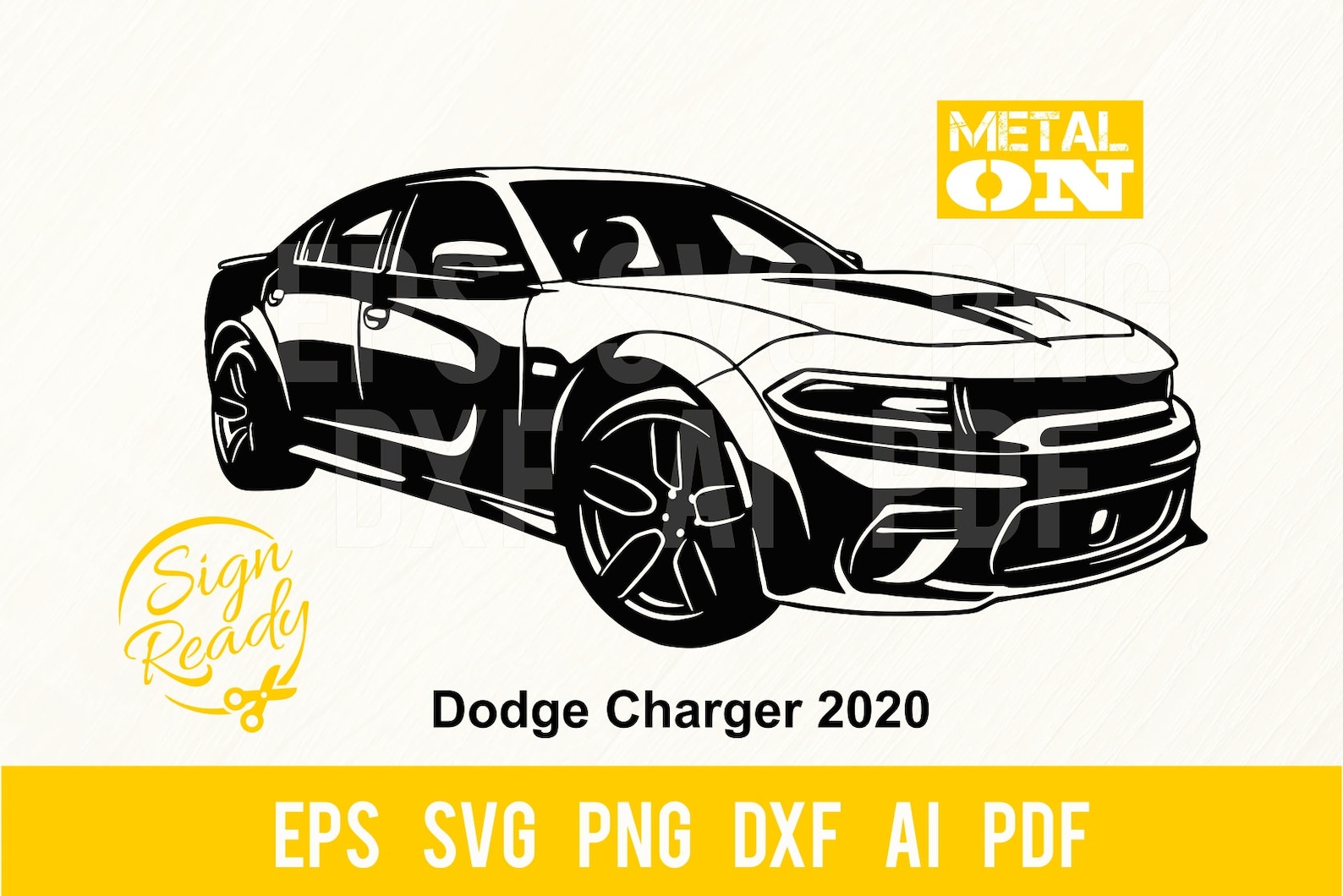 Dodge Charger 2020 SVG Classic American Car Svg Popular Car Etsy