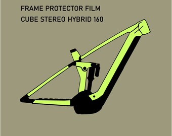 Pellicola protettiva per telaio per CUBE Stereo Hybrid 160