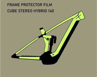 Rahmenschutzfolie für CUBE Stereo Hybrid 140