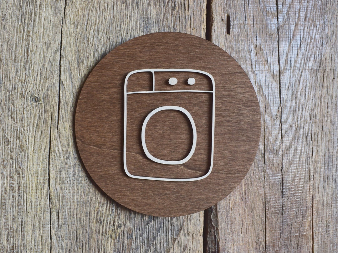 Laundry Door Sign, Laundry Sign, Bathroom Door Sign, Bathroom Sign