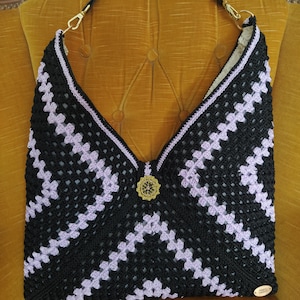 Crochet Granny Bag Boho Style Bag Gift Bag for Women Mother&#39;s Day