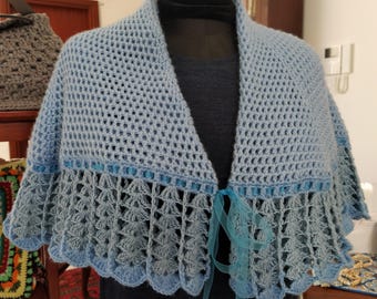 Scialle della nonna uncinetto Italia