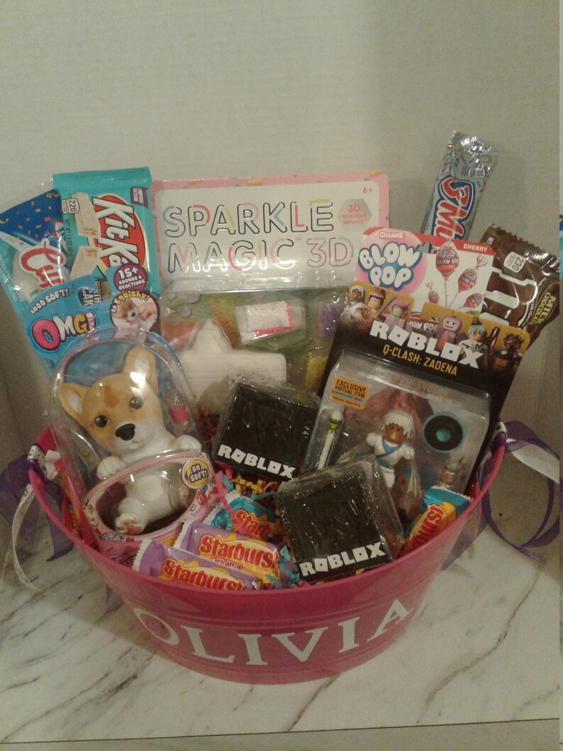 Birthday gift basket for childBoy Birthday gift basketkids Etsy