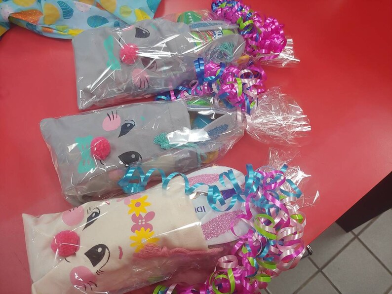 Easter gift bags kidskids bunny gift bagsburlap bunny giftbags