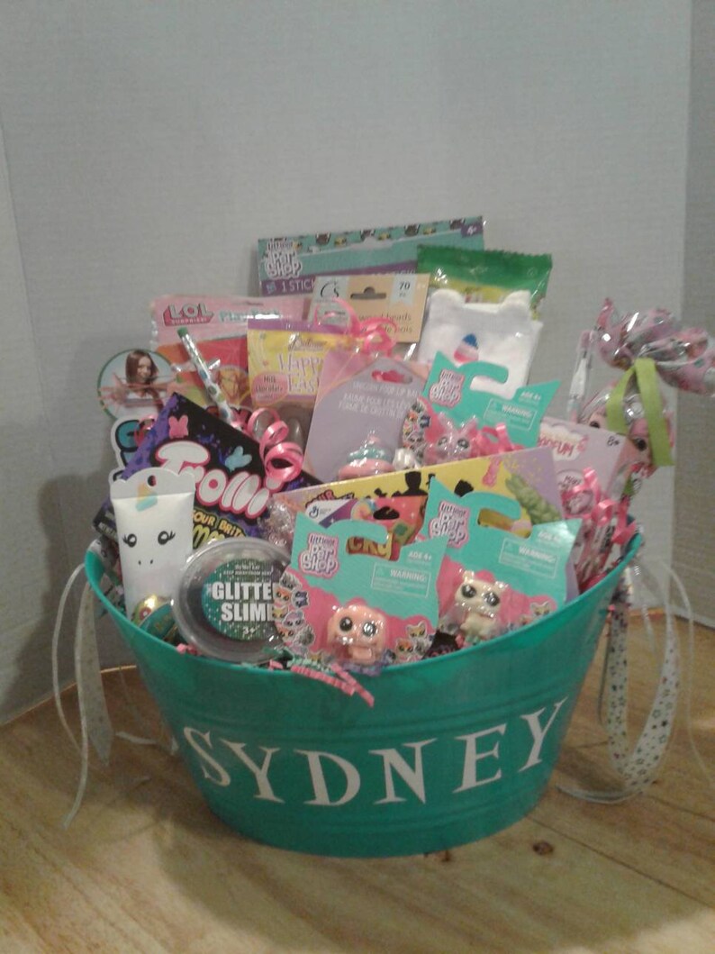 Birthday gift basket for childBoy Birthday gift basketkids Etsy