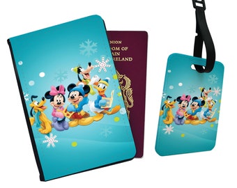 goofy luggage tag