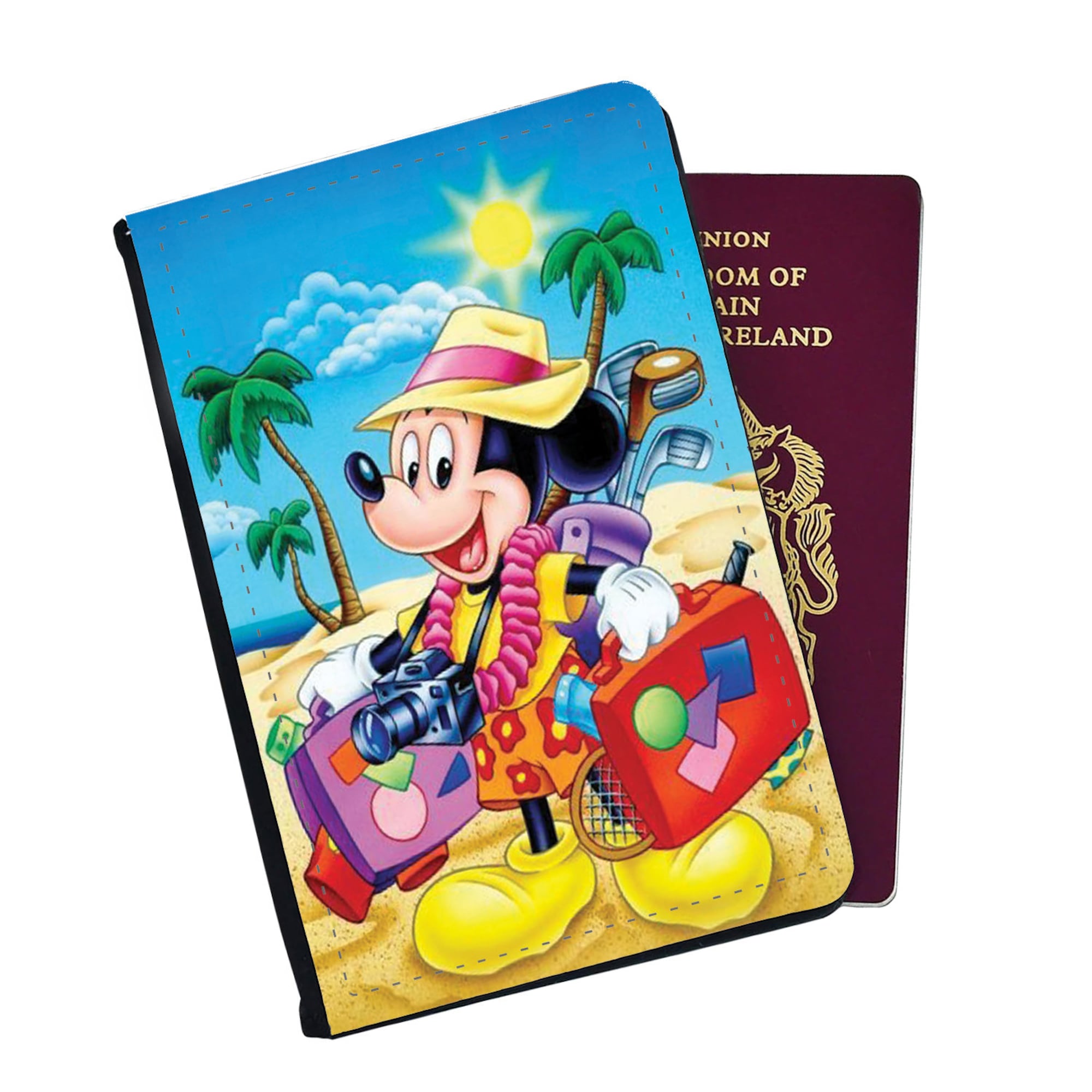 Disney Mickey Mouse on Holidays Passport Cover