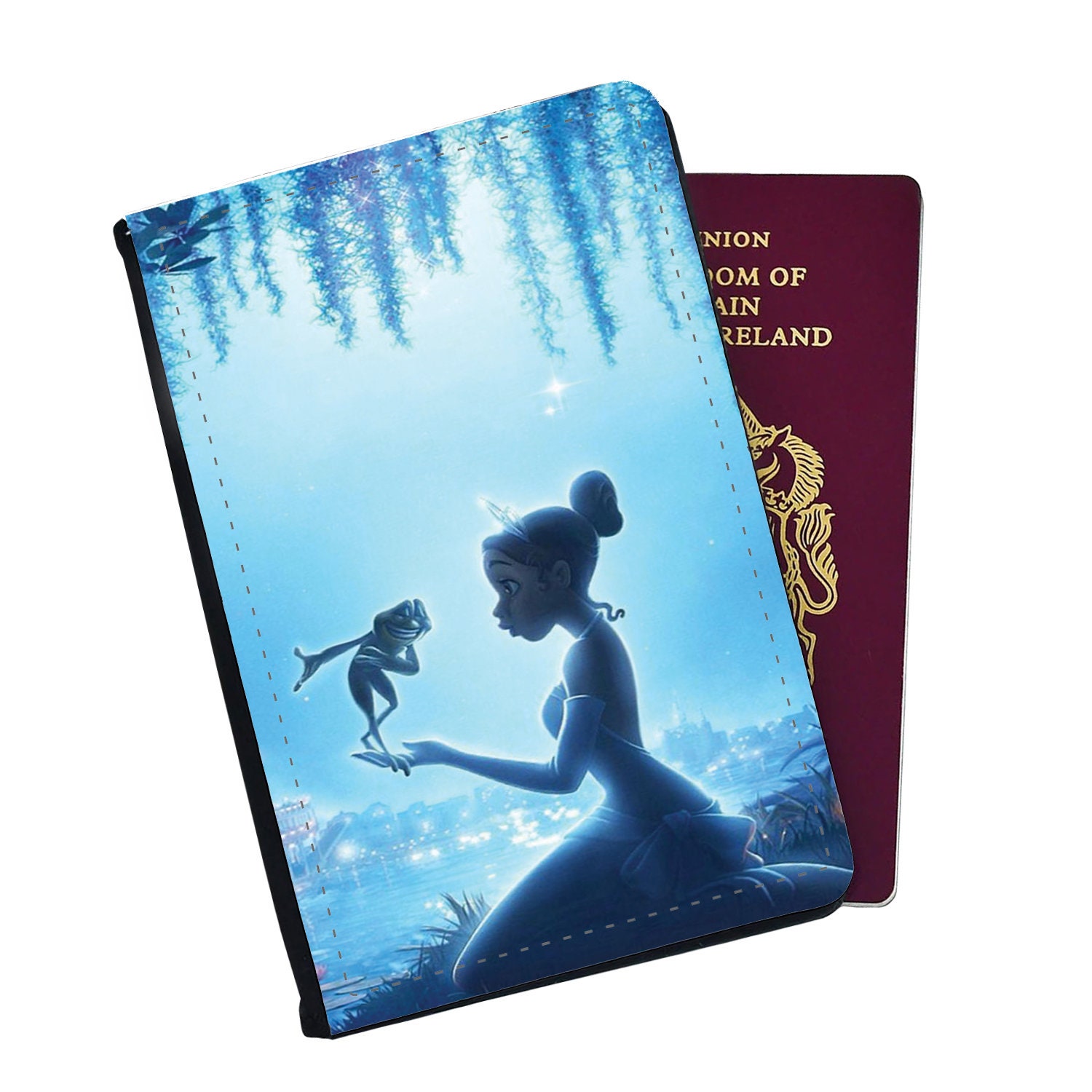 Discover Disney The Princess and the Frog Prince Passport Cover