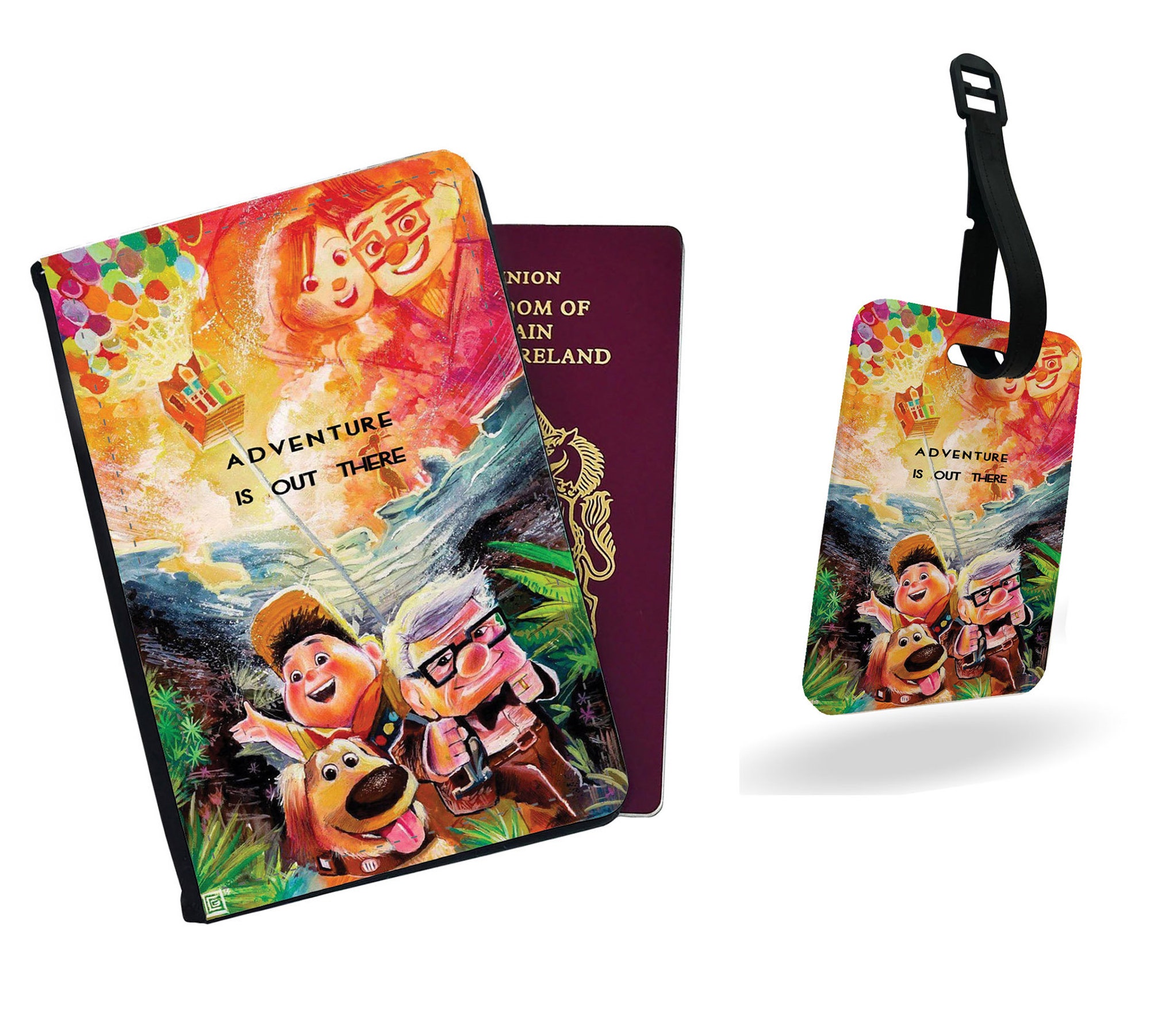 Disney Up House Carl's Adventure Passport Cover