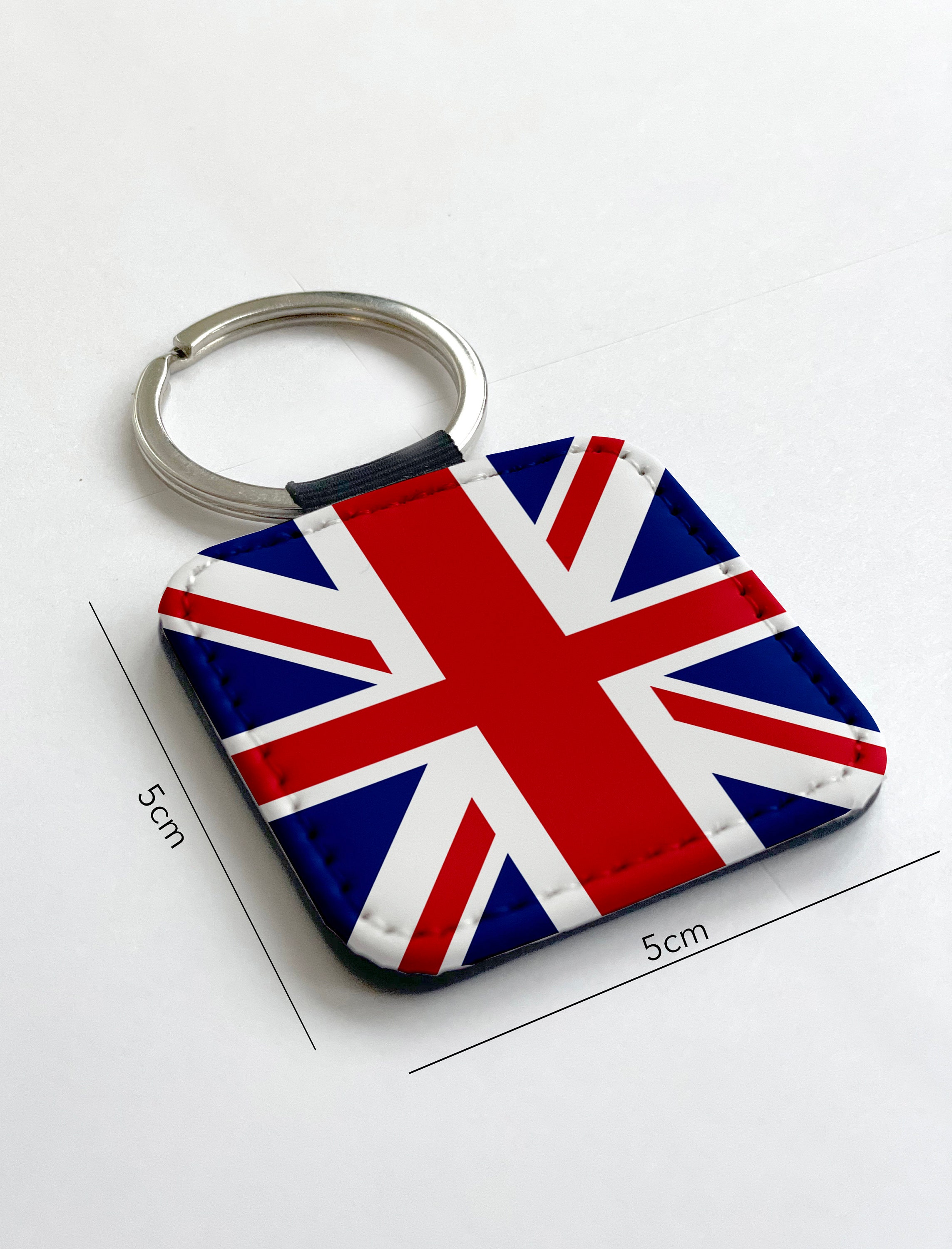 Personalised Faux Leather Key Ring Custom Faux Leather Key Etsy