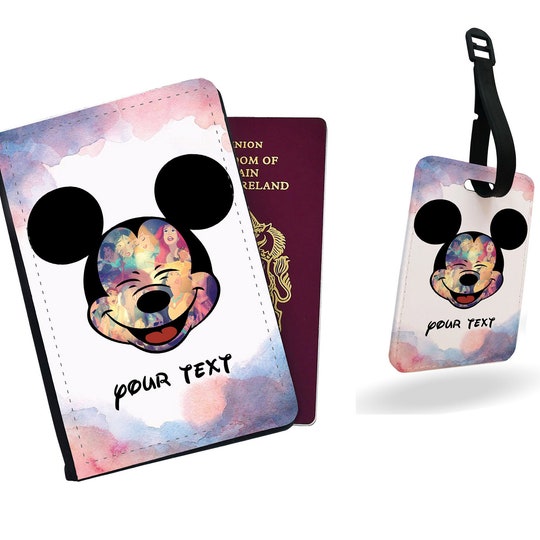 Disney Mickey Minnie Passport Cover