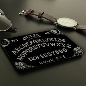 Stilvoller Kartenhalter, Schlanker Kartenhalter aus Kunstleder, Personalisierte Kreditkartenetui, Benutzerdefinierte Geldbörse, Ouija Spirit Board