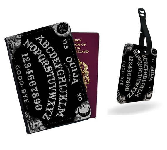 Passport Cover & Luggage Tag Faux Leather Travel Accessories 