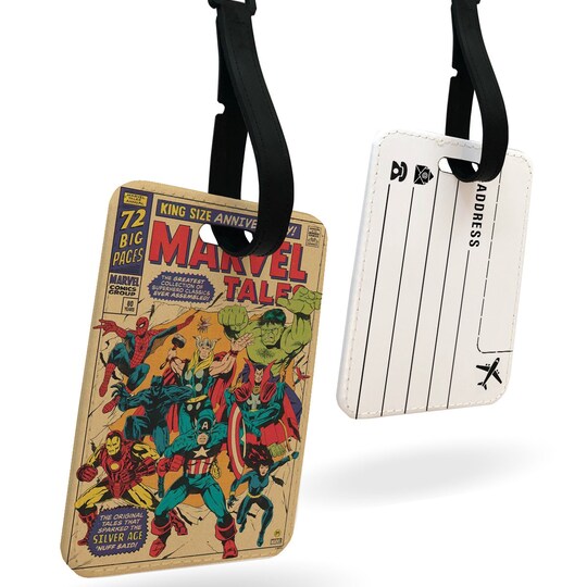 Travel Friends Marvel Tales Passport Cover