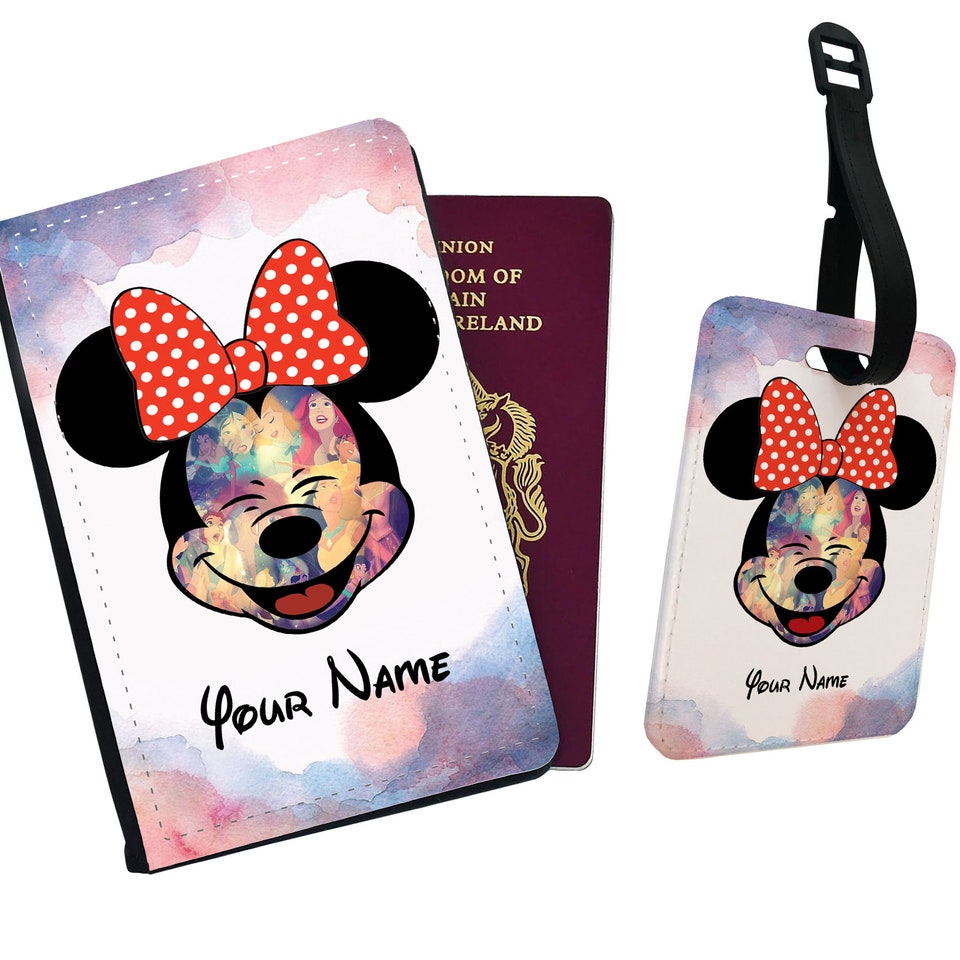 Disney Mickey Minnie Passport Cover