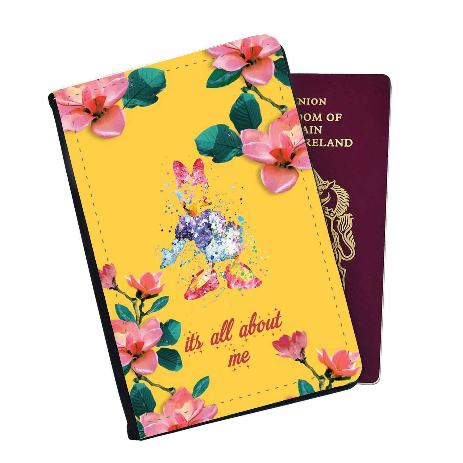 Disney Daisy Duck Passport Cover