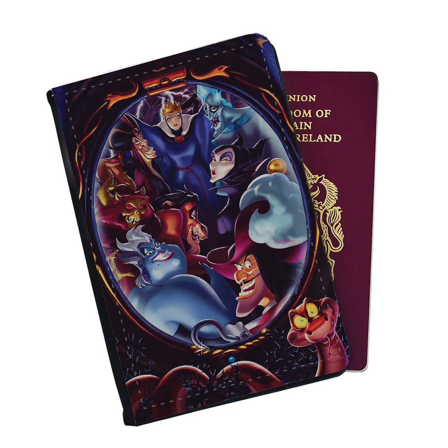 Discover Disney Super Villains Disney Passport Cover