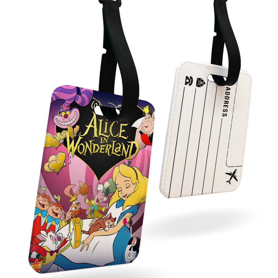 Alice In Wonderland Passport Cover