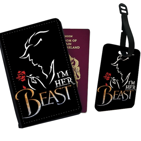 Disover Disney Beauty and the Beast Passport Cover