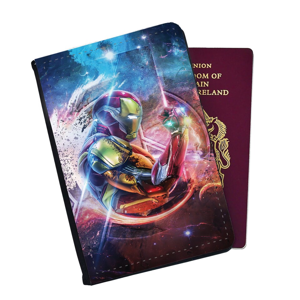 Discover Marvel Avengers Ironman Passport Cover