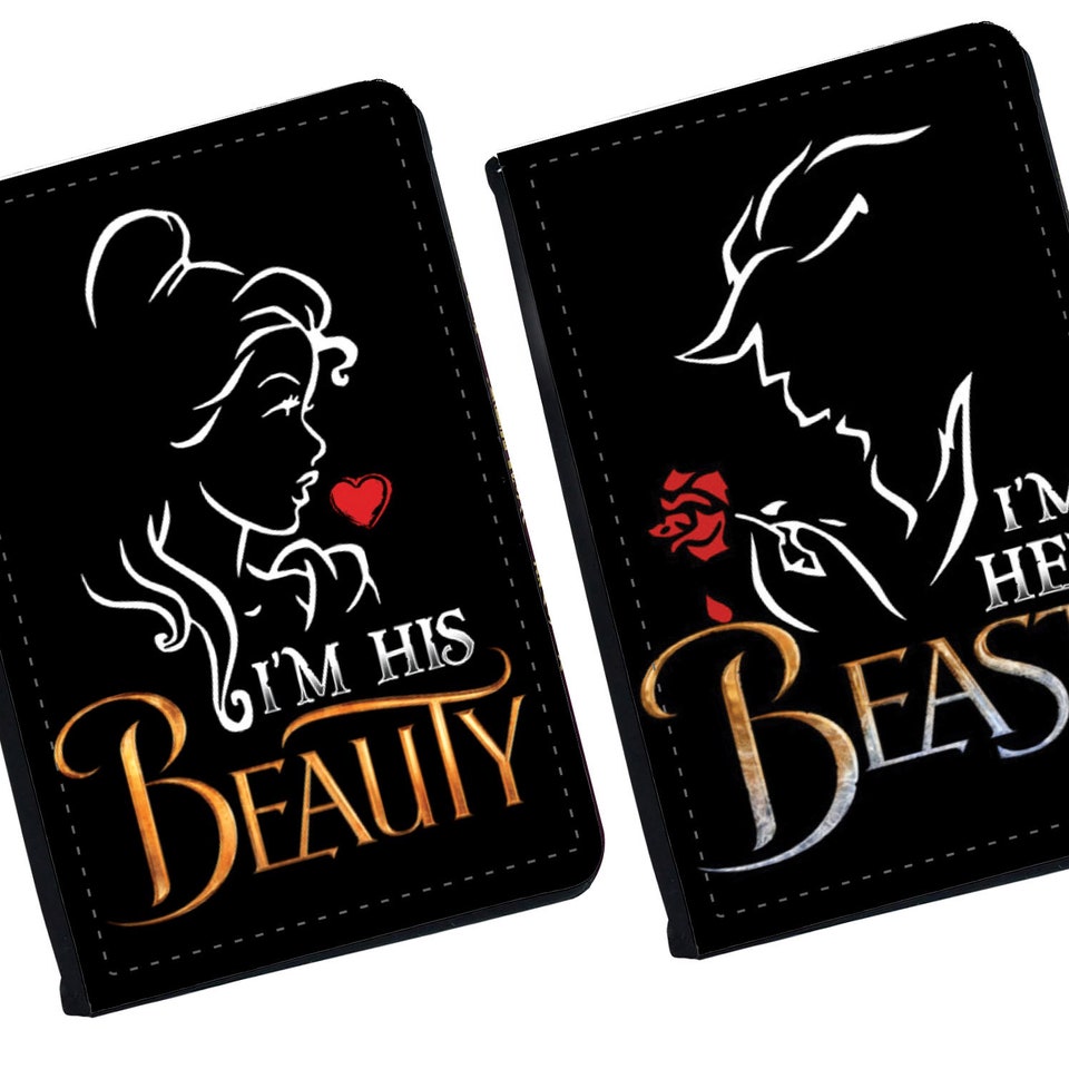 Discover Disney Beauty and the Beast Passport Cover