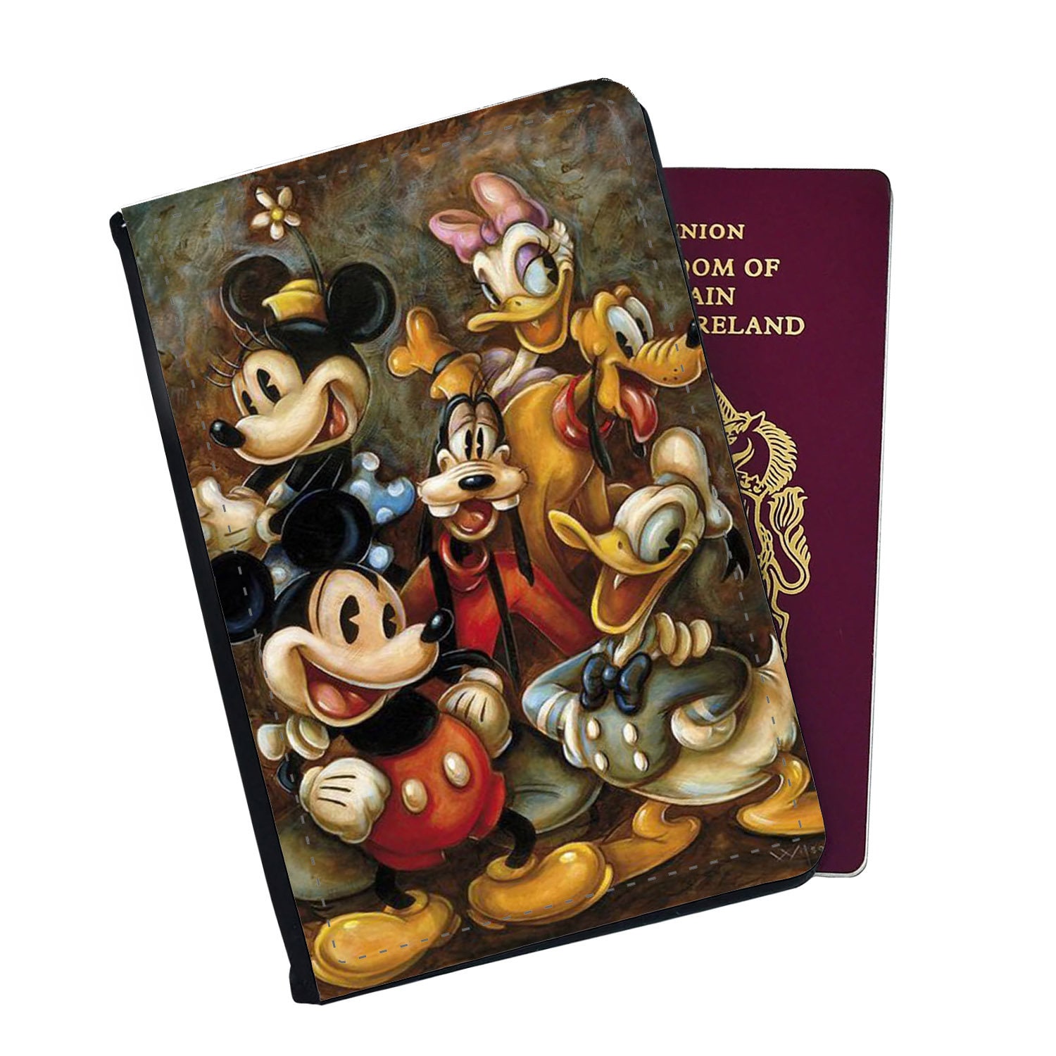 Discover Mickey Mouse and Friends Disney Passport Cover