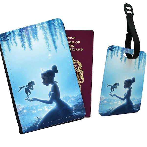 Princess Passport Cover Etsy