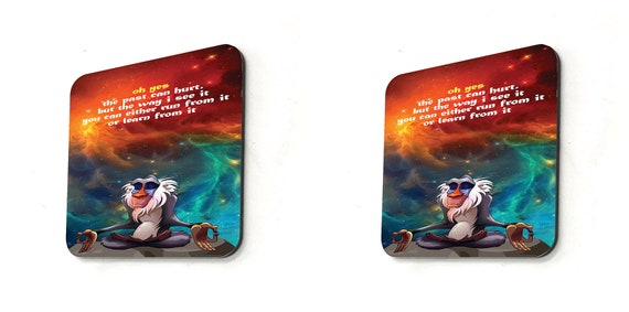 Disney Mickey Mouse Home Décor Gift 9.5 x 9.5 cm High Gloss Drink Cup Coaster