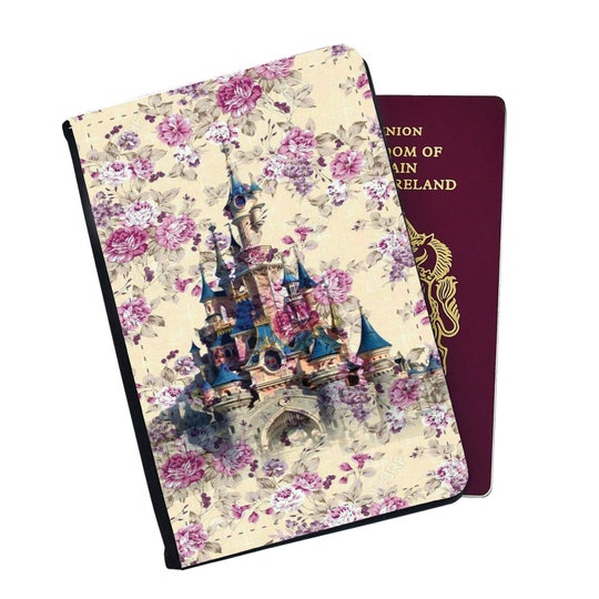 Disneyland Castle Passport Cover
