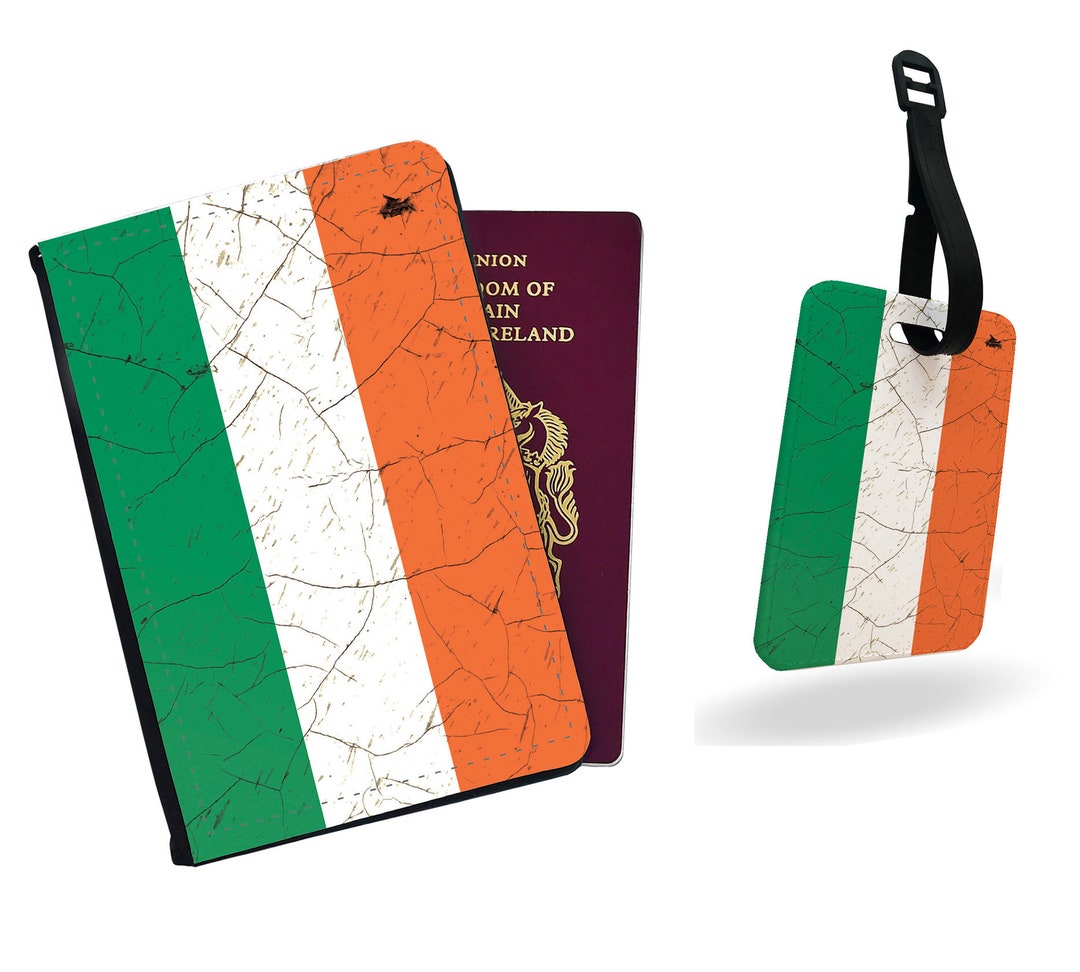Personalised Passport Cover, Customised Luggage Tag, Travel Gift Set