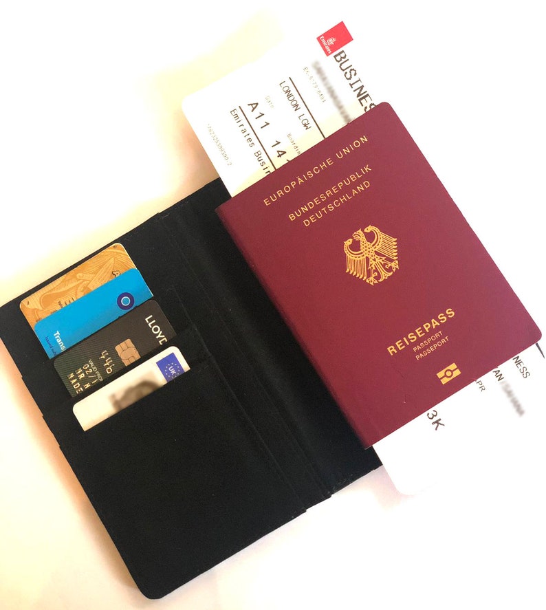 Personalised Faux Leather Passport Cover & Luggage Tag Travel Etsy